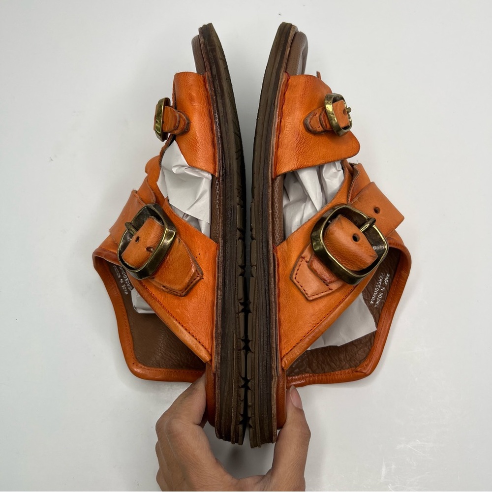 A.s. 98 Tavon Sandals in Orange Size EU 40 - Picture 10 of 16